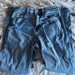 American eagle womans Blue Denim Jeans - Classic Straight Fit